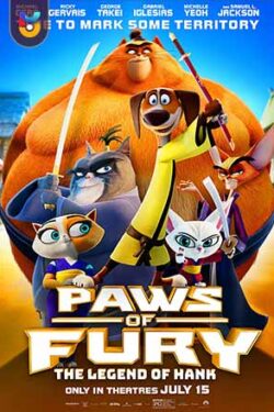 دانلود فیلم پنجه های خشم – افسانه هنک Paws of Fury – The Legend of Hank 2022 دوبله فارسی