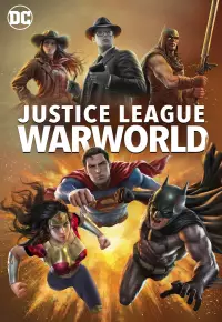 دانلود انیمیشن لیگ عدالت دنیای جنگ Justice League Warworld 2023 دوبله فارسی