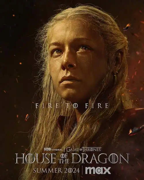 اولین تصاویر فصل 2 سریال House of the Dragon منتشر شد