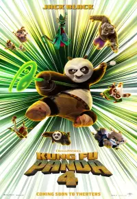 دانلود انیمیشن پاندای کونگ فو کار ۴ Kung Fu Panda 4 2024 دوبله فارسی