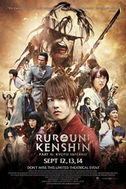 دانلود فیلم شمشیرزن دوره گرد قسمت ۲ جهنم کیوتو Rurouni Kenshin Part II Kyoto Inferno 2014 زیرنویس فارسی چسبیده