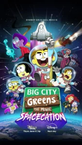 انیمیشن  شهر بزرگ گرین ها تعطیلات فضایی 2024 Big City Greens the Movie Spacecation زیرنویس فارسی چسبیده