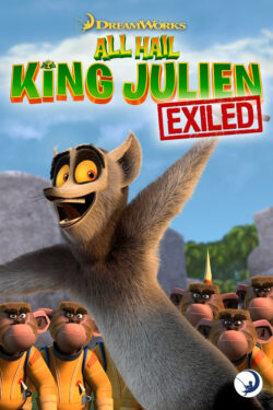 دانلود انیمیشن سریالی زنده باد شاه جولین All Hail King Julien 2014 دوبله فارسی