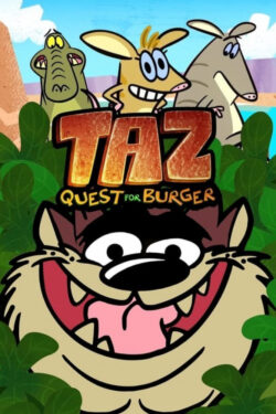 دانلود انیمیشن تاز: در جستجوی برگر Taz: Quest for Burger 2023 دوبله فارسی